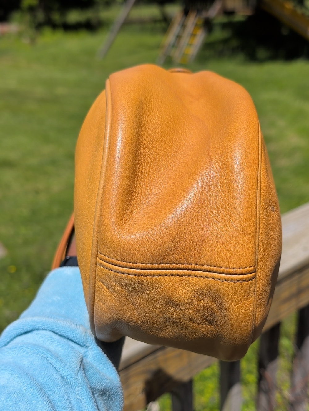 Vintage Coach Marble Bag #4031 - Picture 5 of 8